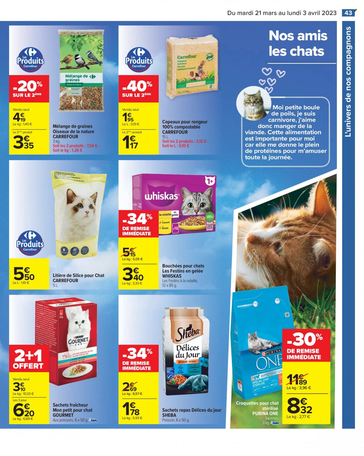 Catalogue Carrefour Hypermarchés - 21/03/2023 - 03/04/2023. Page 43