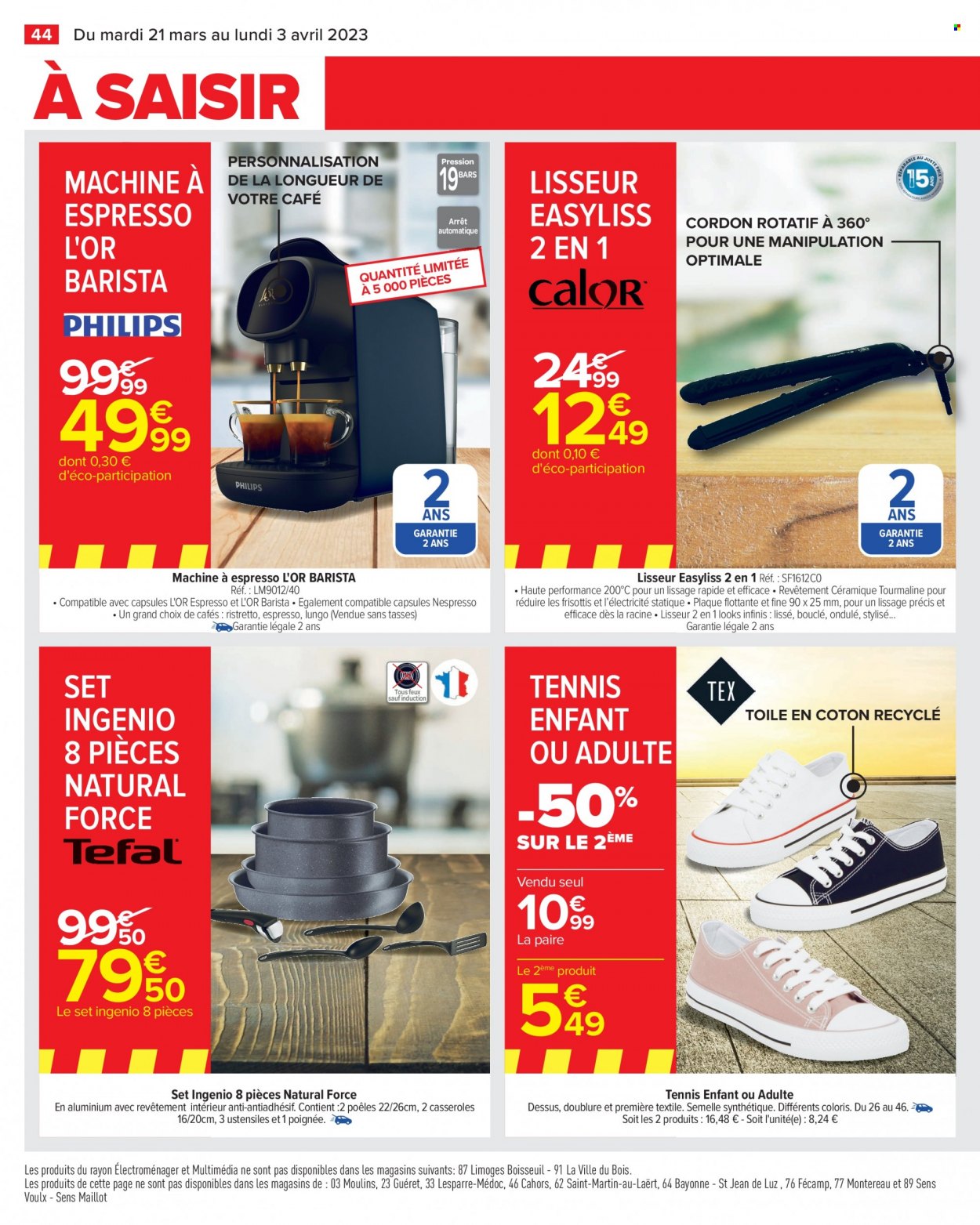 Catalogue Carrefour Hypermarchés - 21/03/2023 - 03/04/2023. Page 44