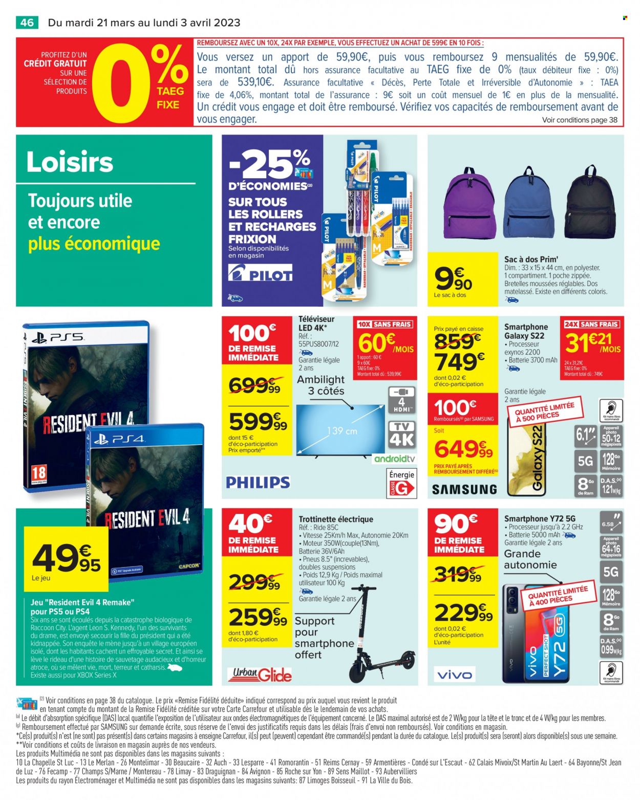 Catalogue Carrefour Hypermarchés - 21/03/2023 - 03/04/2023. Page 46