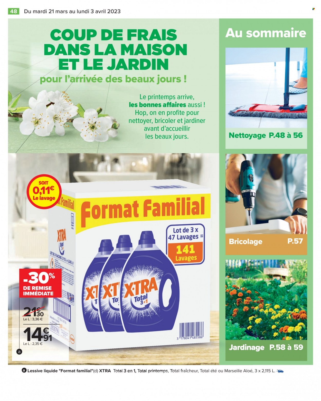 Catalogue Carrefour Hypermarchés - 21/03/2023 - 03/04/2023. Page 48