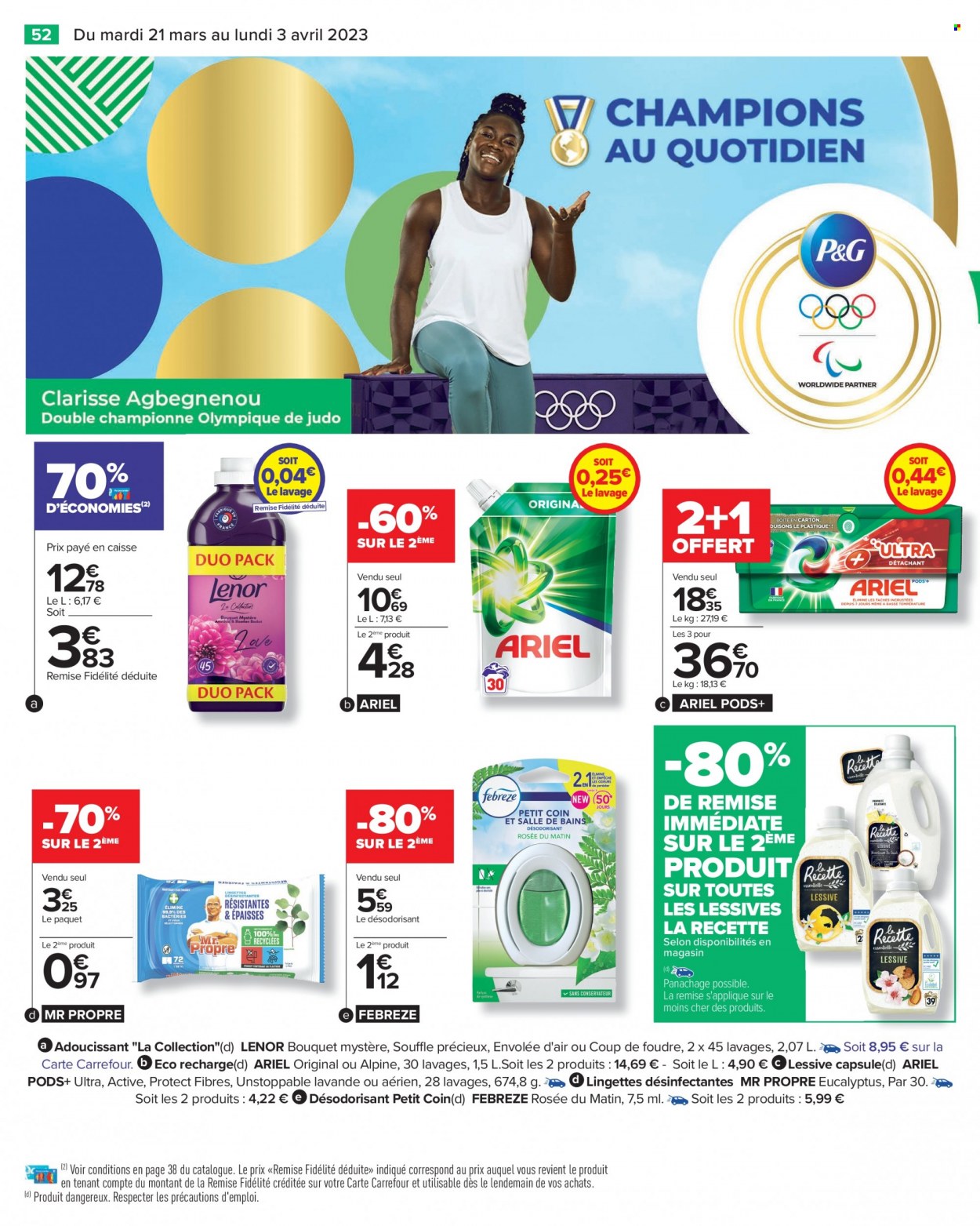 Catalogue Carrefour Hypermarchés - 21/03/2023 - 03/04/2023. Page 52