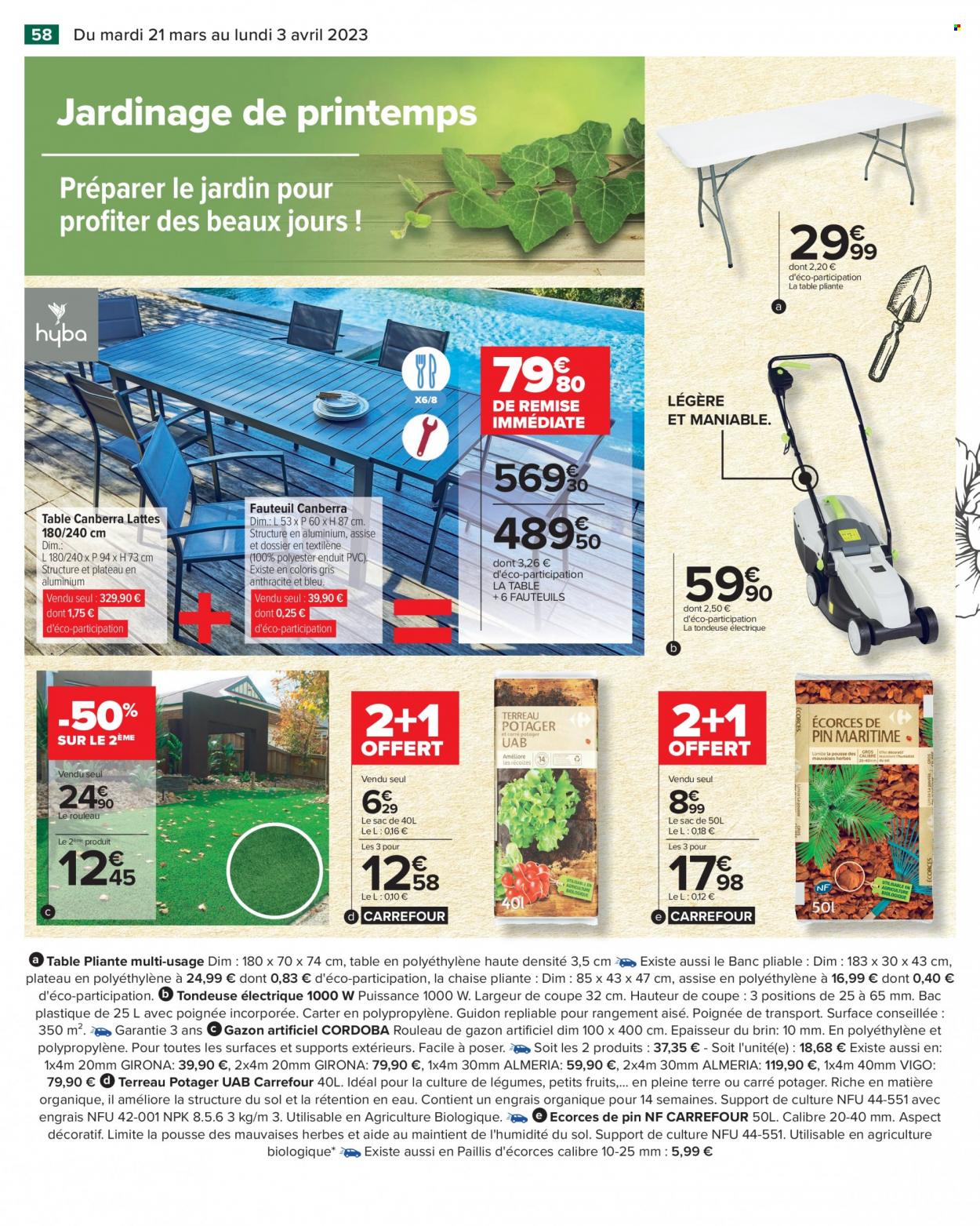 Catalogue Carrefour Hypermarchés - 21/03/2023 - 03/04/2023. Page 58