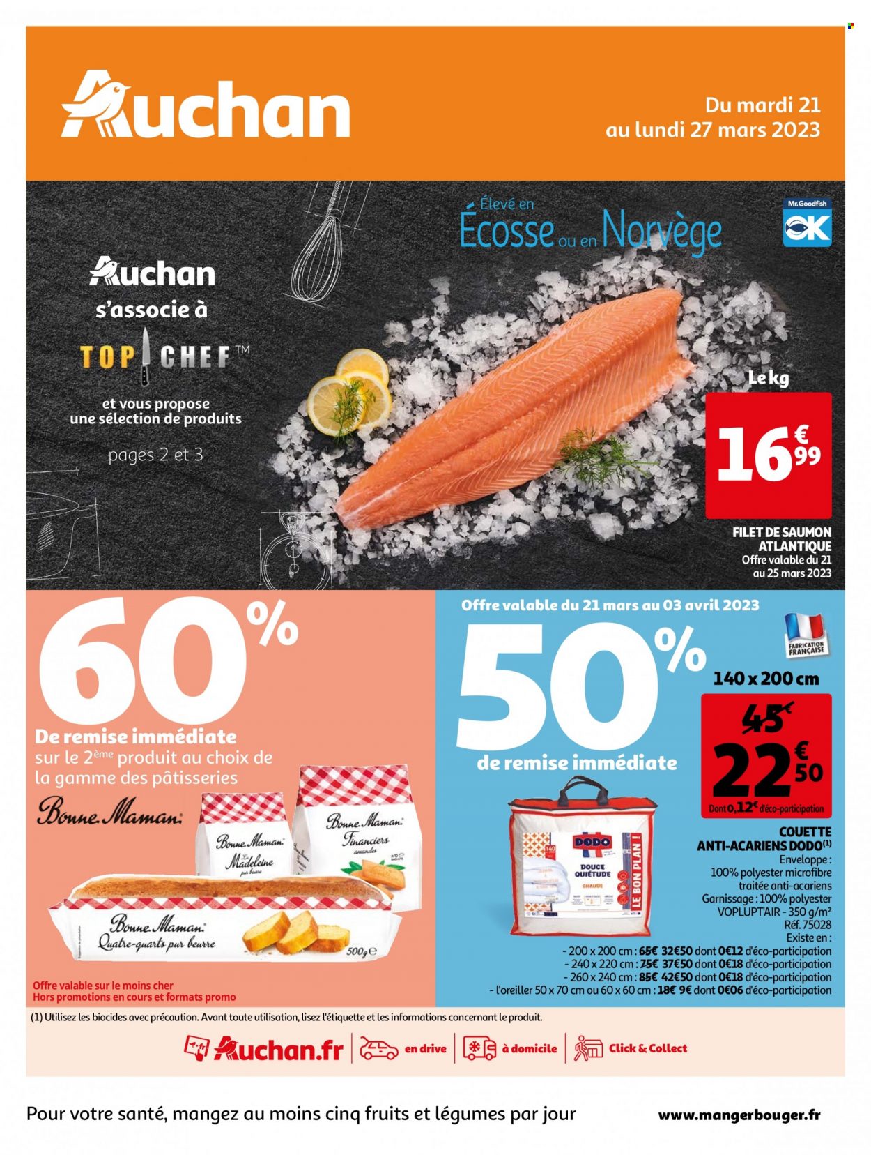 Catalogue Auchan - 21/03/2023 - 27/03/2023. Page 1