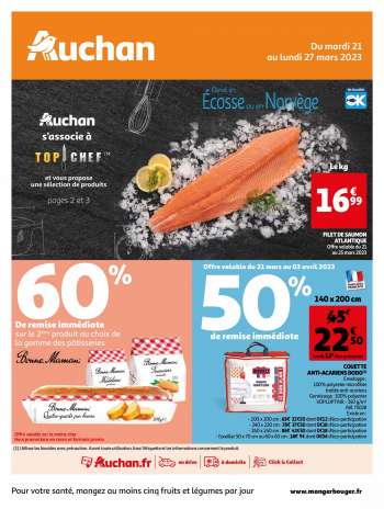 Catalogue Auchan - 21/03/2023 - 27/03/2023.
