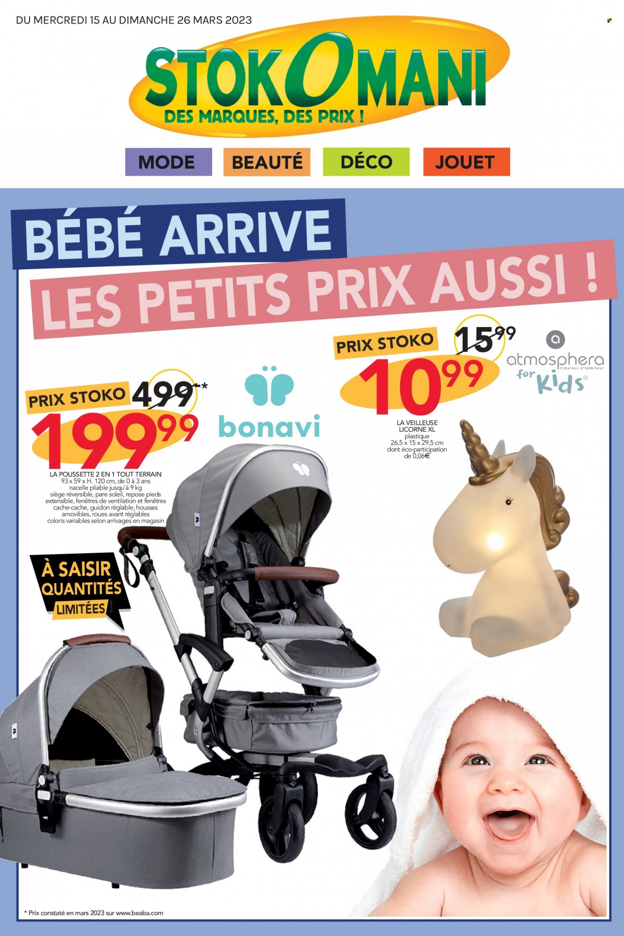 Catalogue Stokomani - 15/03/2023 - 26/03/2023. Page 1
