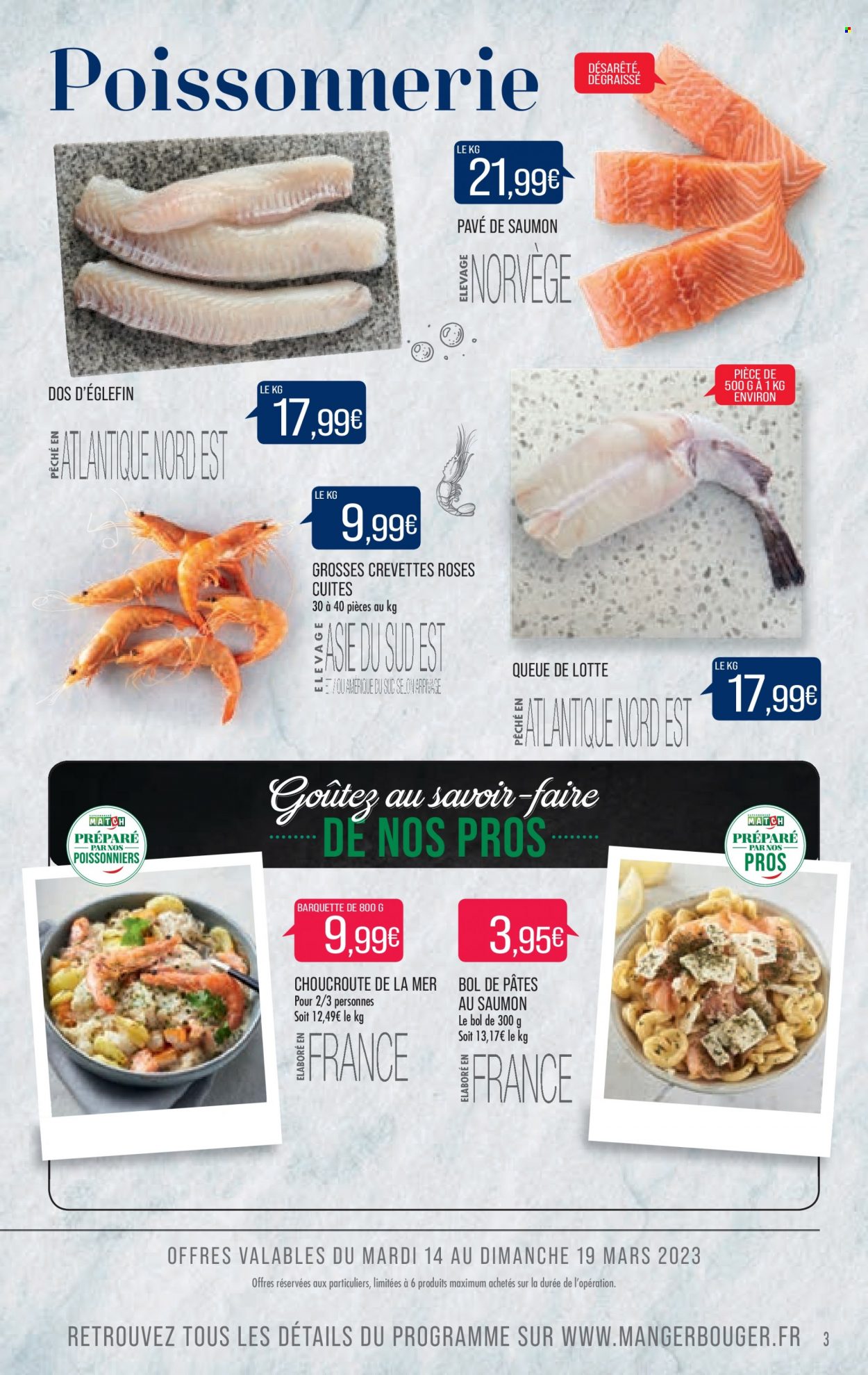 Catalogue Supermarché Match - 14/03/2023 - 19/03/2023. Page 3