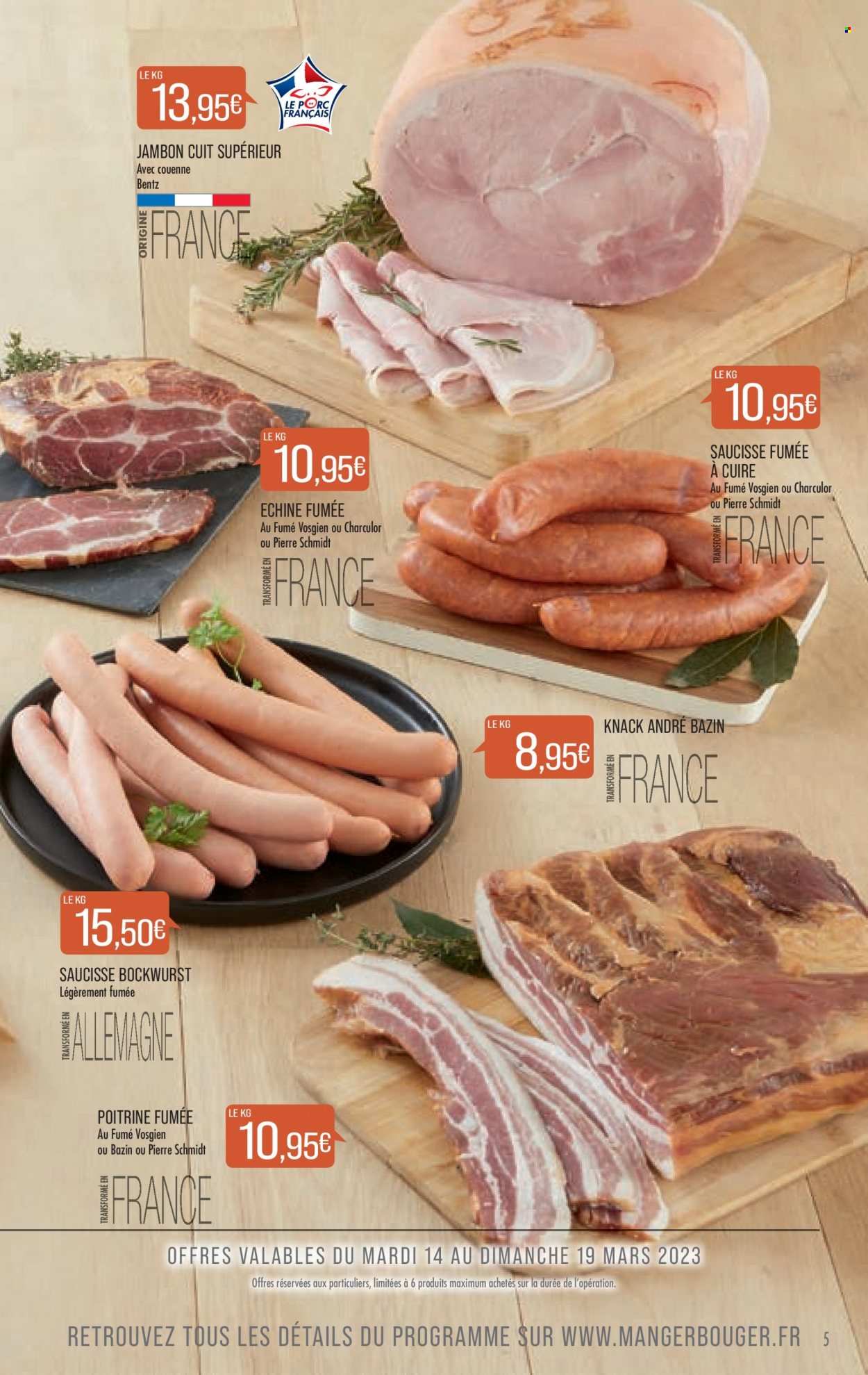 Catalogue Supermarché Match - 14/03/2023 - 19/03/2023. Page 5