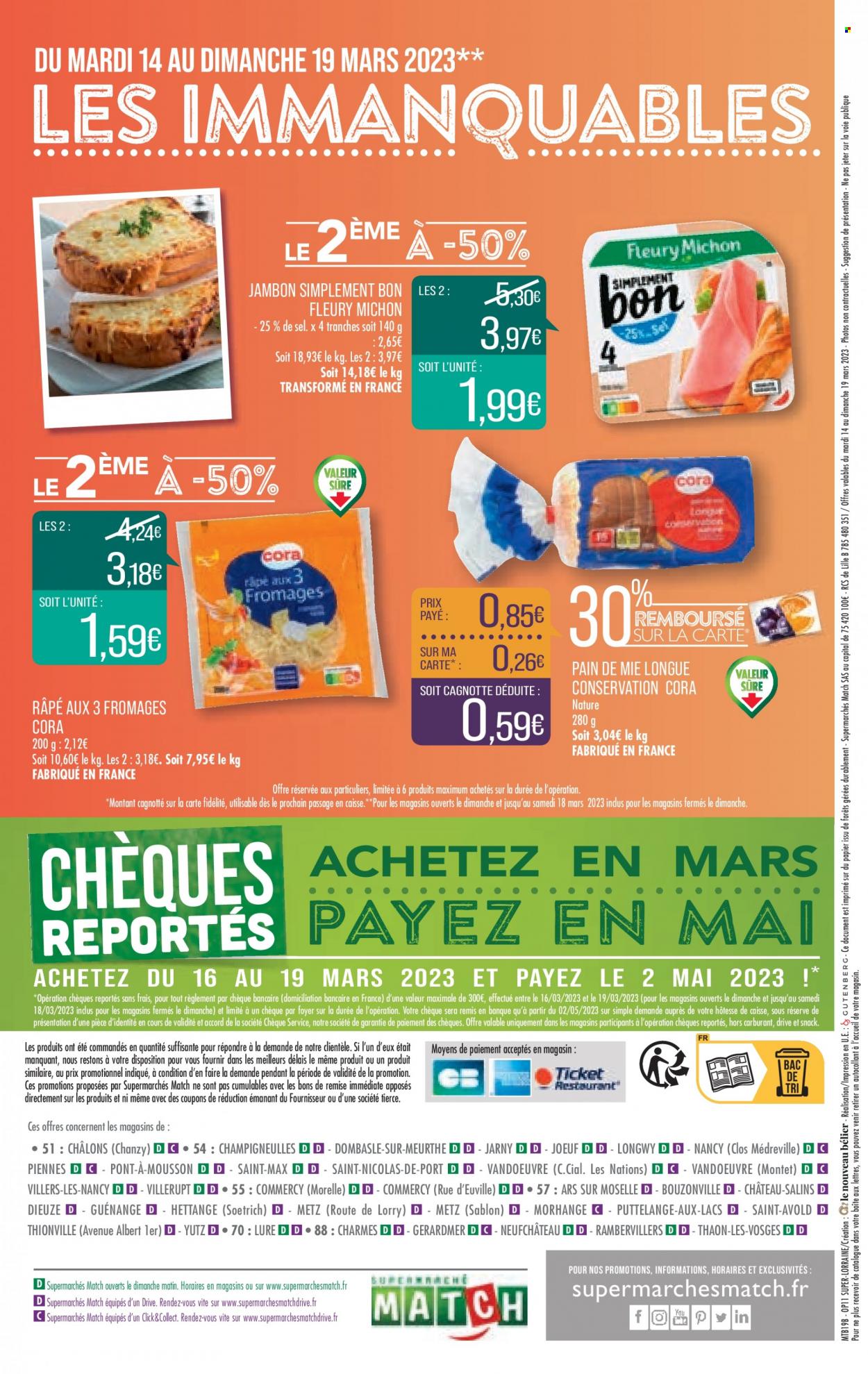 Catalogue Supermarché Match - 14/03/2023 - 19/03/2023. Page 16
