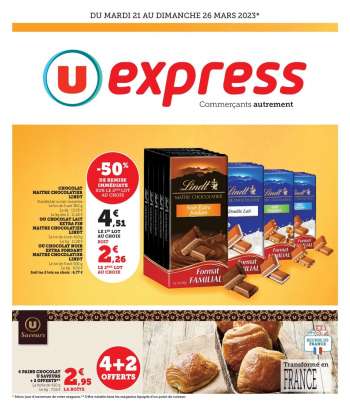 Catalogue U express - 21/03/2023 - 26/03/2023.