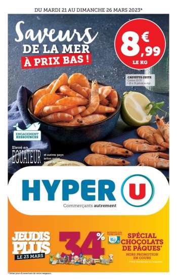 Catalogue HYPER U - 21/03/2023 - 26/03/2023.