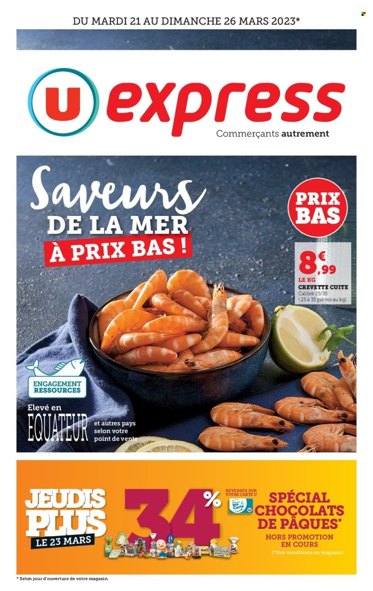 Catalogue U express - 21/03/2023 - 26/03/2023. Page 1