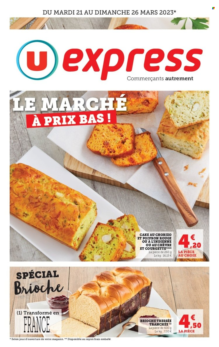 Catalogue U express - 21/03/2023 - 26/03/2023. Page 1