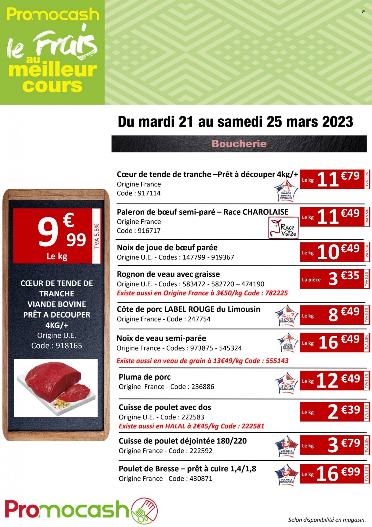 Catalogue Promocash - 21/03/2023 - 25/03/2023. Page 1