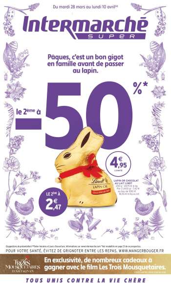 Catalogue Intermarché Super - 28/03/2023 - 10/04/2023.