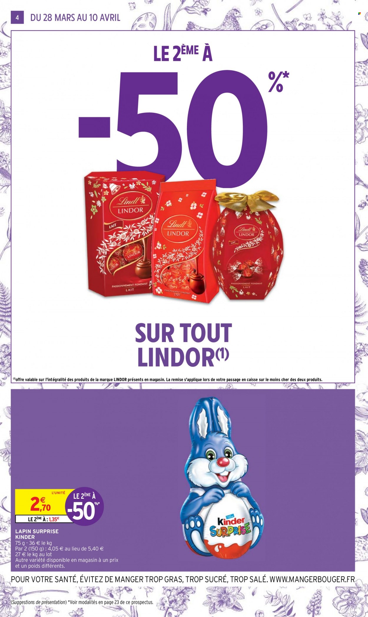 Catalogue Intermarché Super - 28/03/2023 - 10/04/2023. Page 4