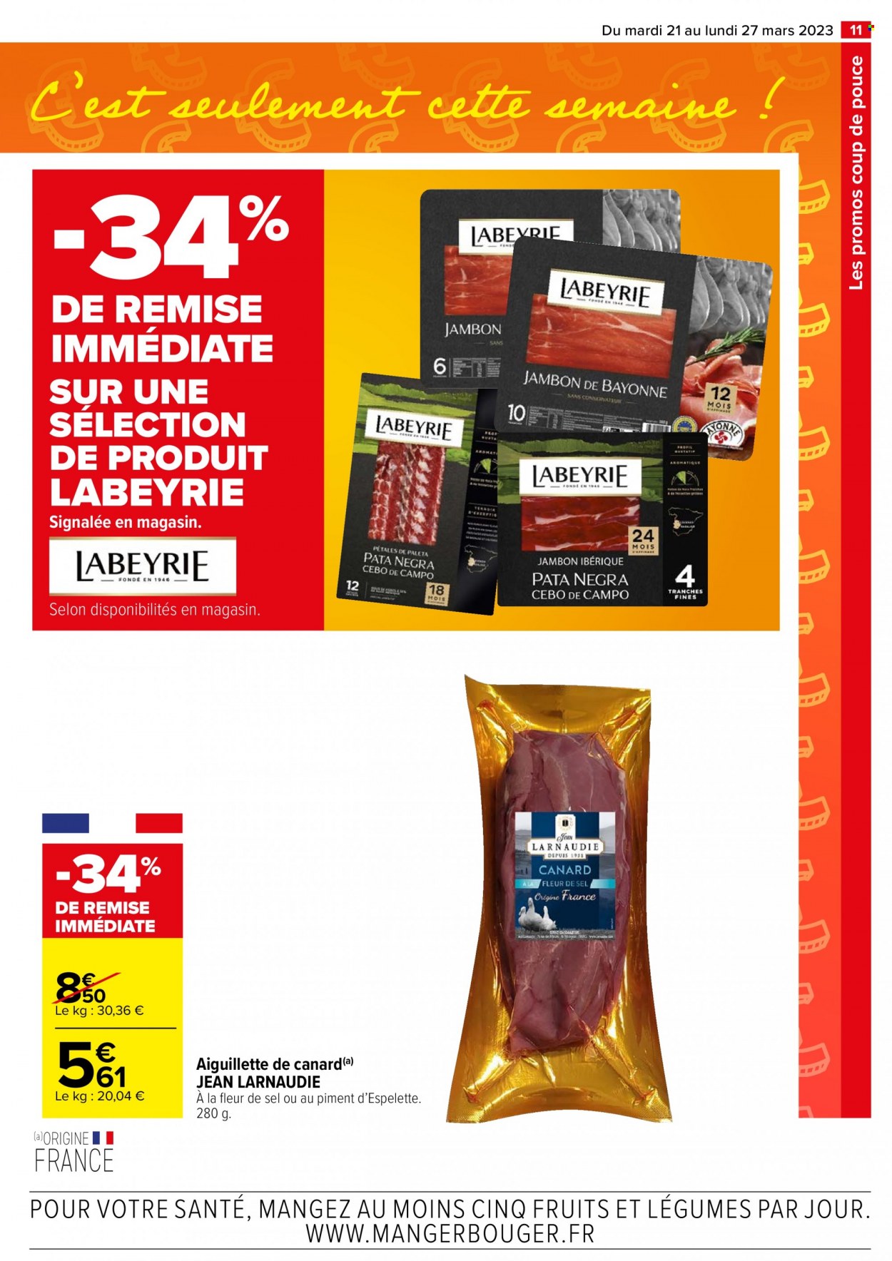 Catalogue Carrefour Hypermarchés - 21/03/2023 - 27/03/2023. Page 11