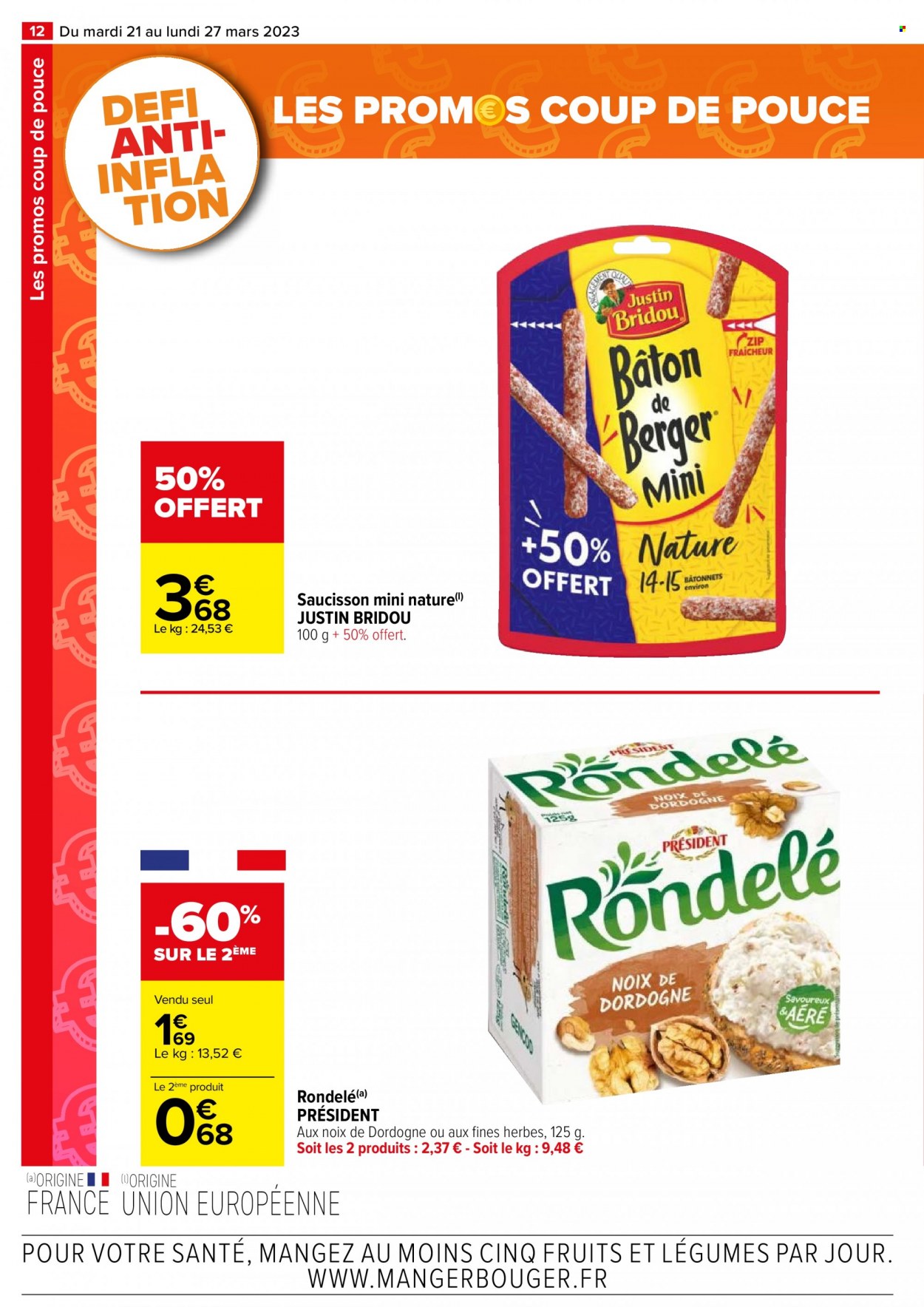 Catalogue Carrefour Hypermarchés - 21/03/2023 - 27/03/2023. Page 12