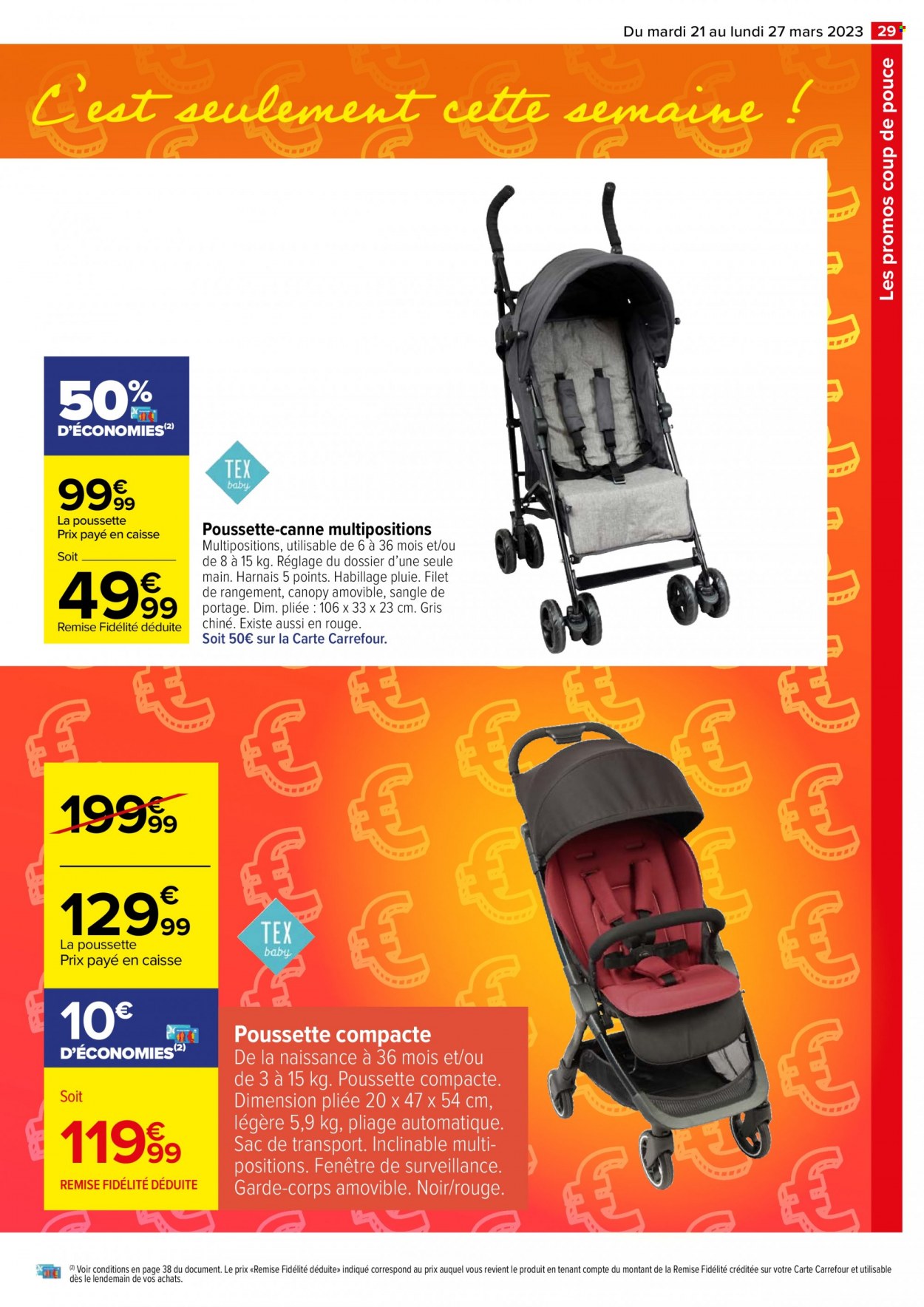 Catalogue Carrefour Hypermarchés - 21/03/2023 - 27/03/2023. Page 29