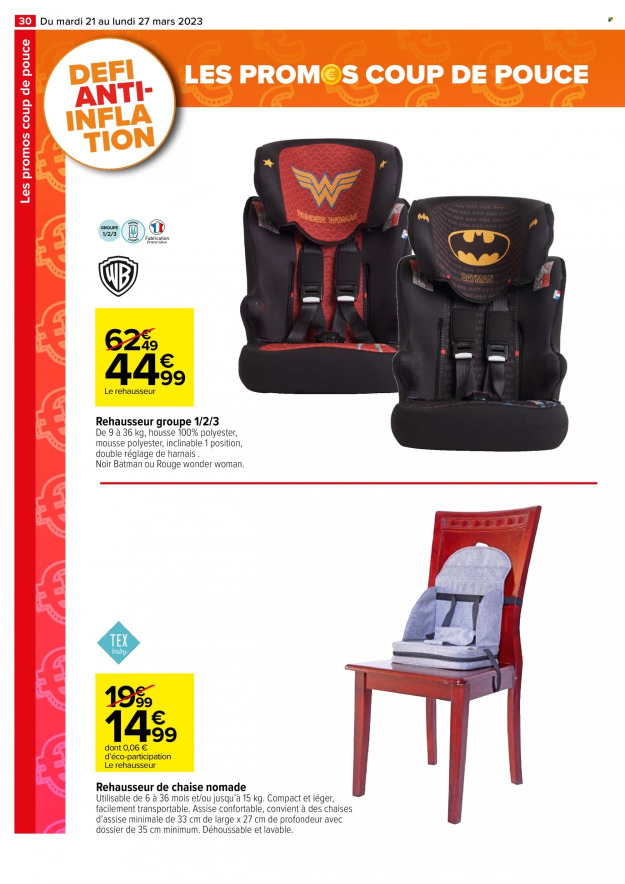 Catalogue Carrefour Hypermarchés - 21/03/2023 - 27/03/2023. Page 30