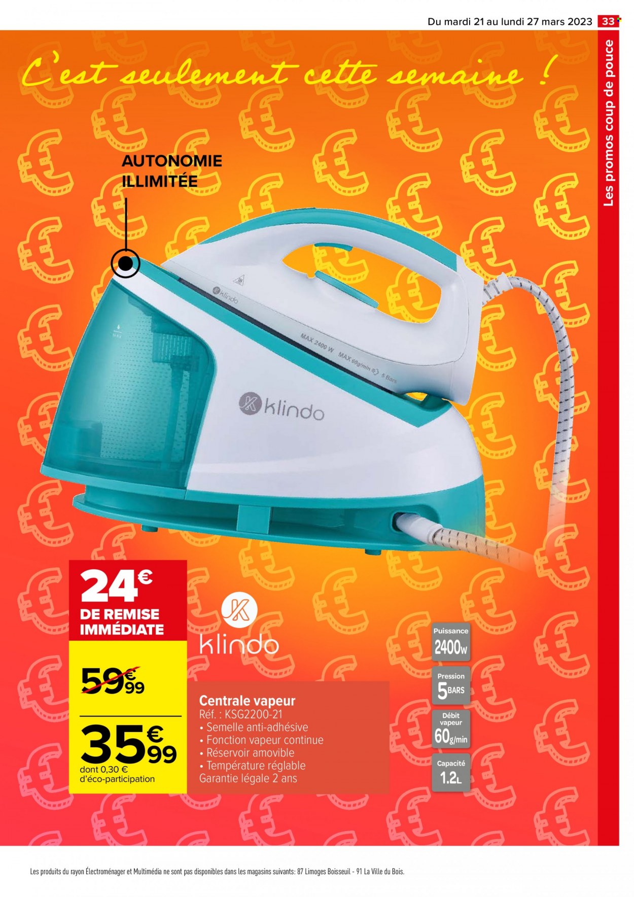 Catalogue Carrefour Hypermarchés - 21/03/2023 - 27/03/2023. Page 33