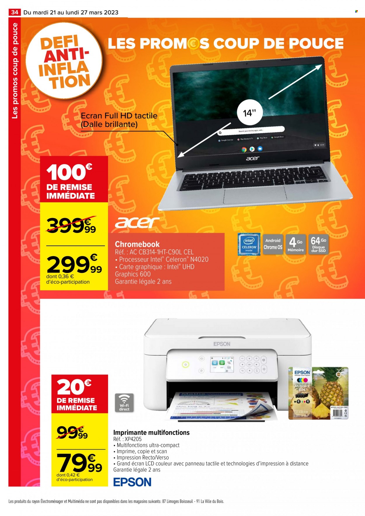 Catalogue Carrefour Hypermarchés - 21/03/2023 - 27/03/2023. Page 34