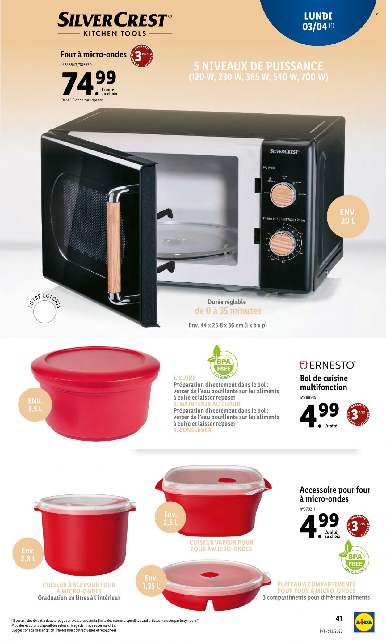 Catalogue Lidl - 29/03/2023 - 04/04/2023. Page 45