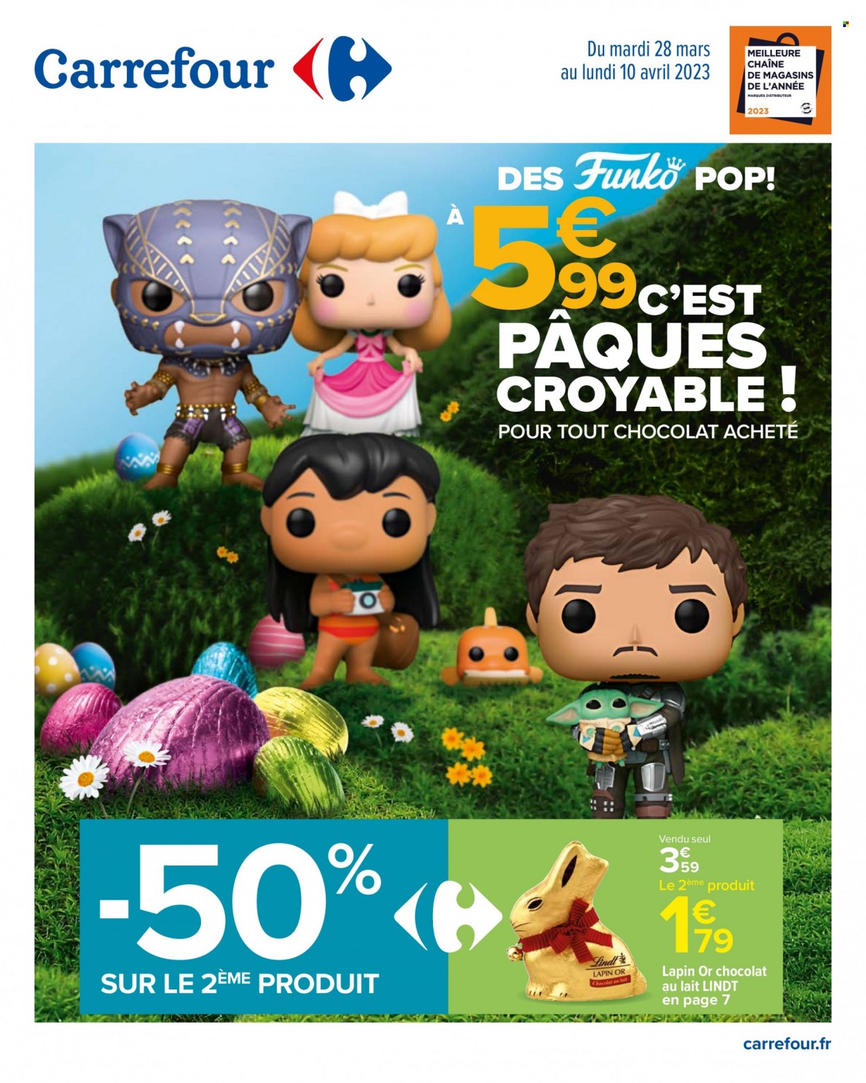 Catalogue Carrefour Hypermarchés - 28/03/2023 - 10/04/2023. Page 1