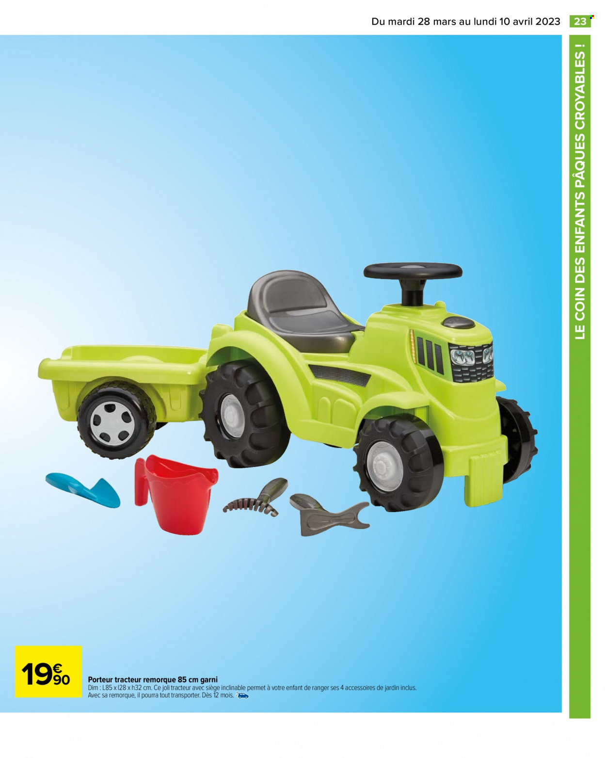 Catalogue Carrefour Hypermarchés - 28/03/2023 - 10/04/2023. Page 25
