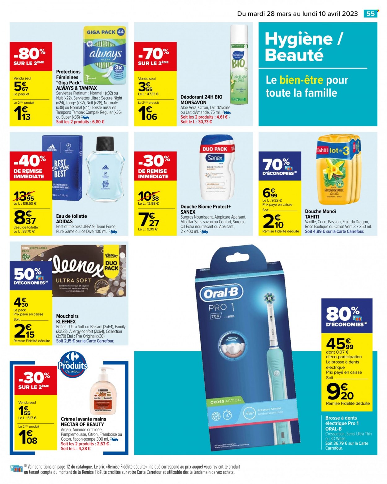 Catalogue Carrefour Hypermarchés - 28/03/2023 - 10/04/2023. Page 57