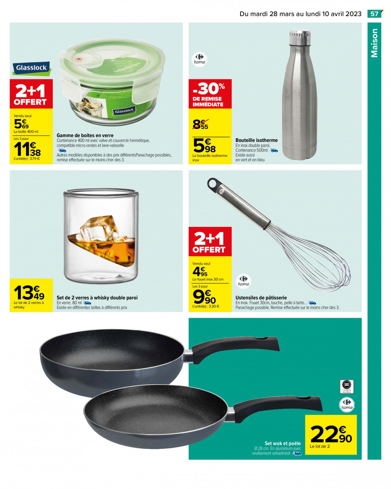 Catalogue Carrefour Hypermarchés - 28/03/2023 - 10/04/2023. Page 59