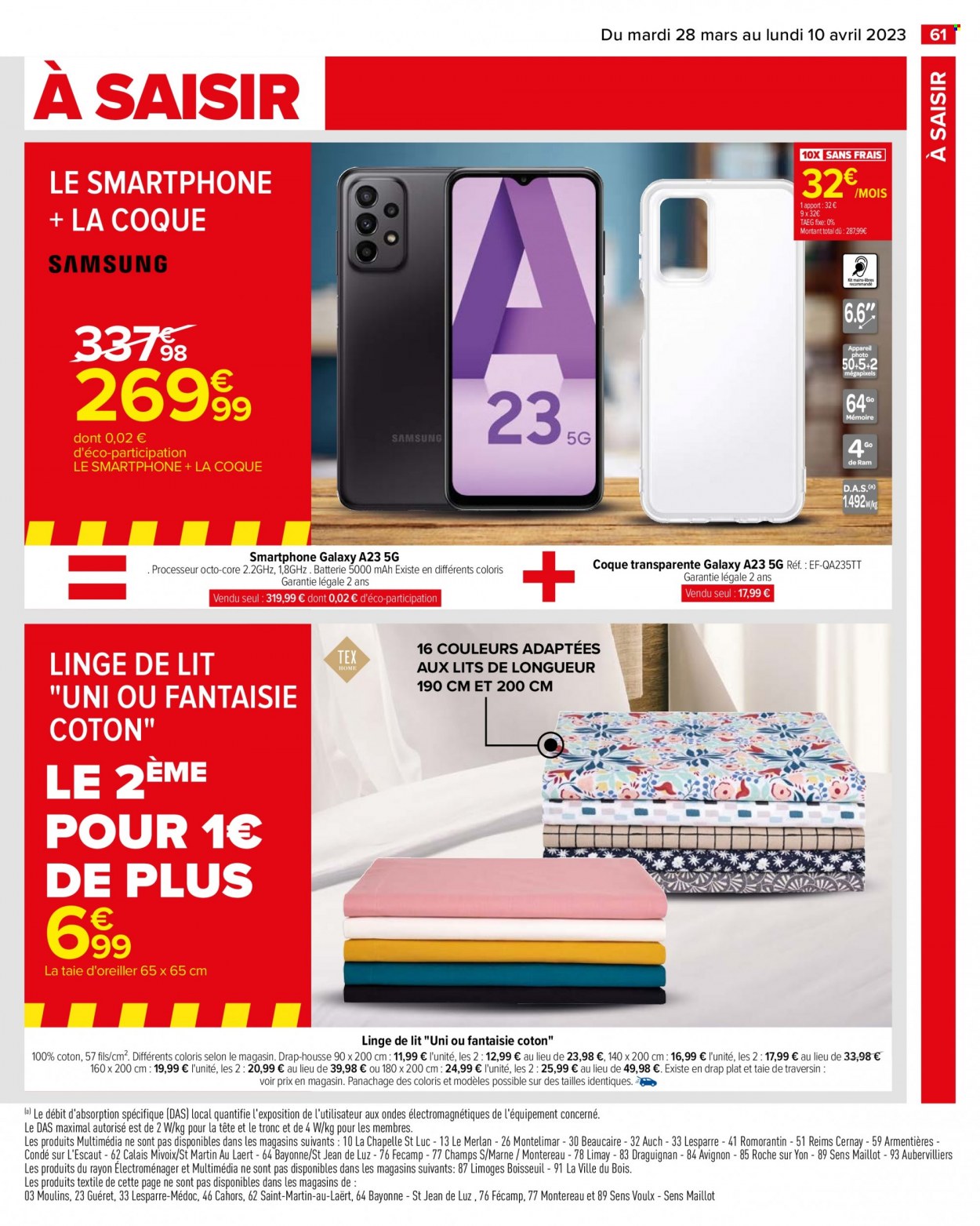 Catalogue Carrefour Hypermarchés - 28/03/2023 - 10/04/2023. Page 63