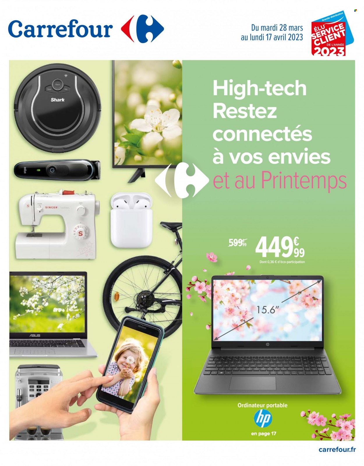 Catalogue Carrefour Hypermarchés - 28/03/2023 - 17/04/2023. Page 1