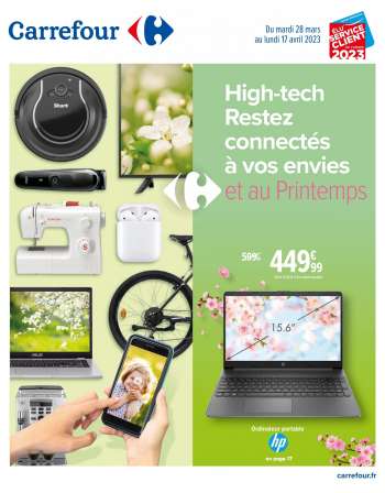 Catalogue Carrefour Hypermarchés - 28/03/2023 - 17/04/2023.