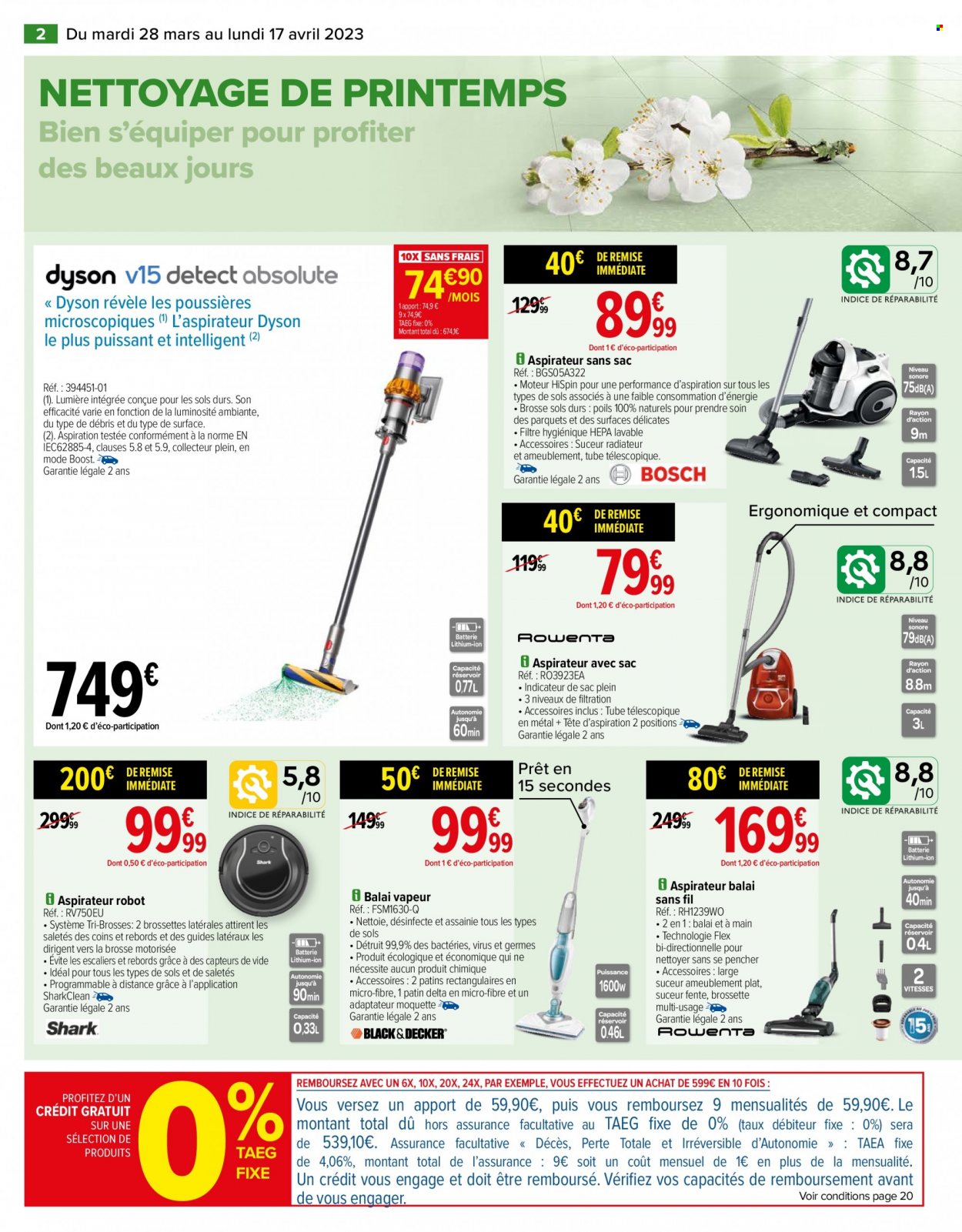 Catalogue Carrefour Hypermarchés - 28/03/2023 - 17/04/2023. Page 2