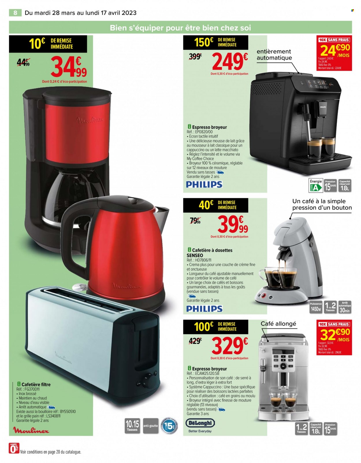 Catalogue Carrefour Hypermarchés - 28/03/2023 - 17/04/2023. Page 8