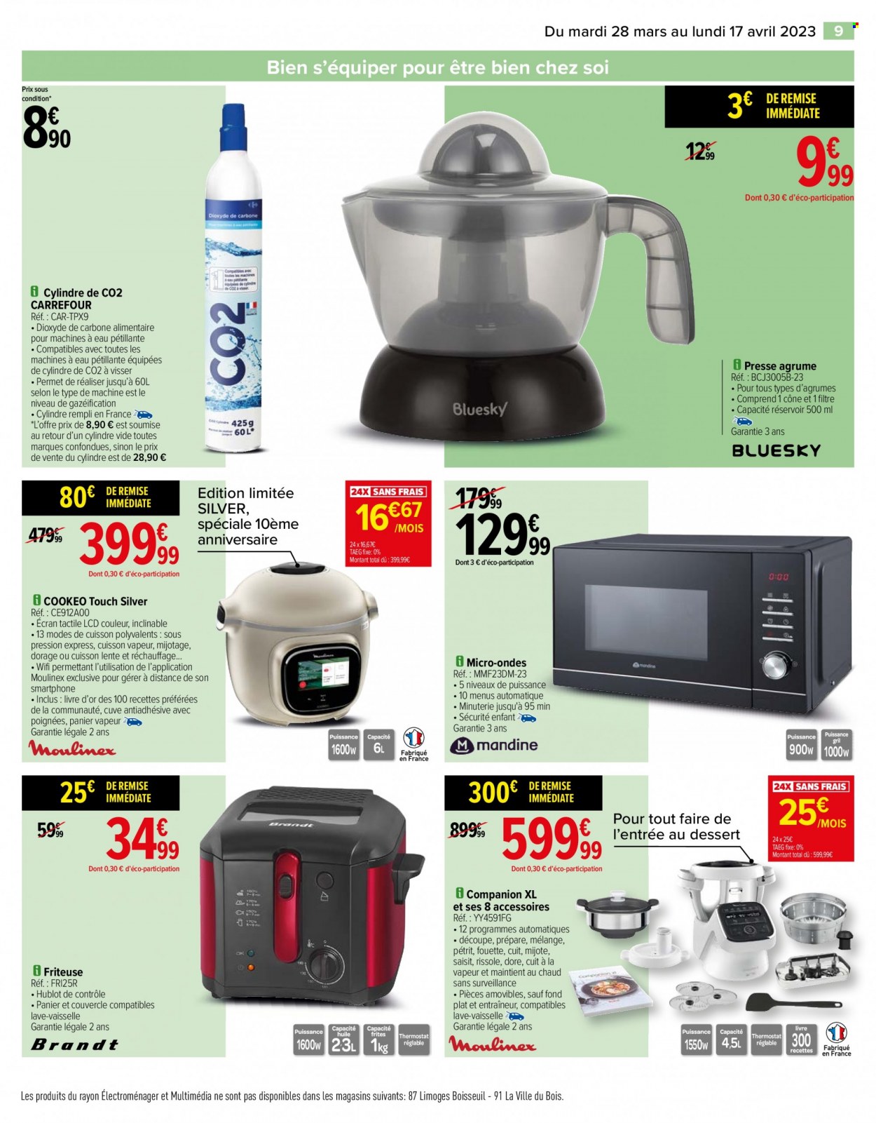 Catalogue Carrefour Hypermarchés - 28/03/2023 - 17/04/2023. Page 9
