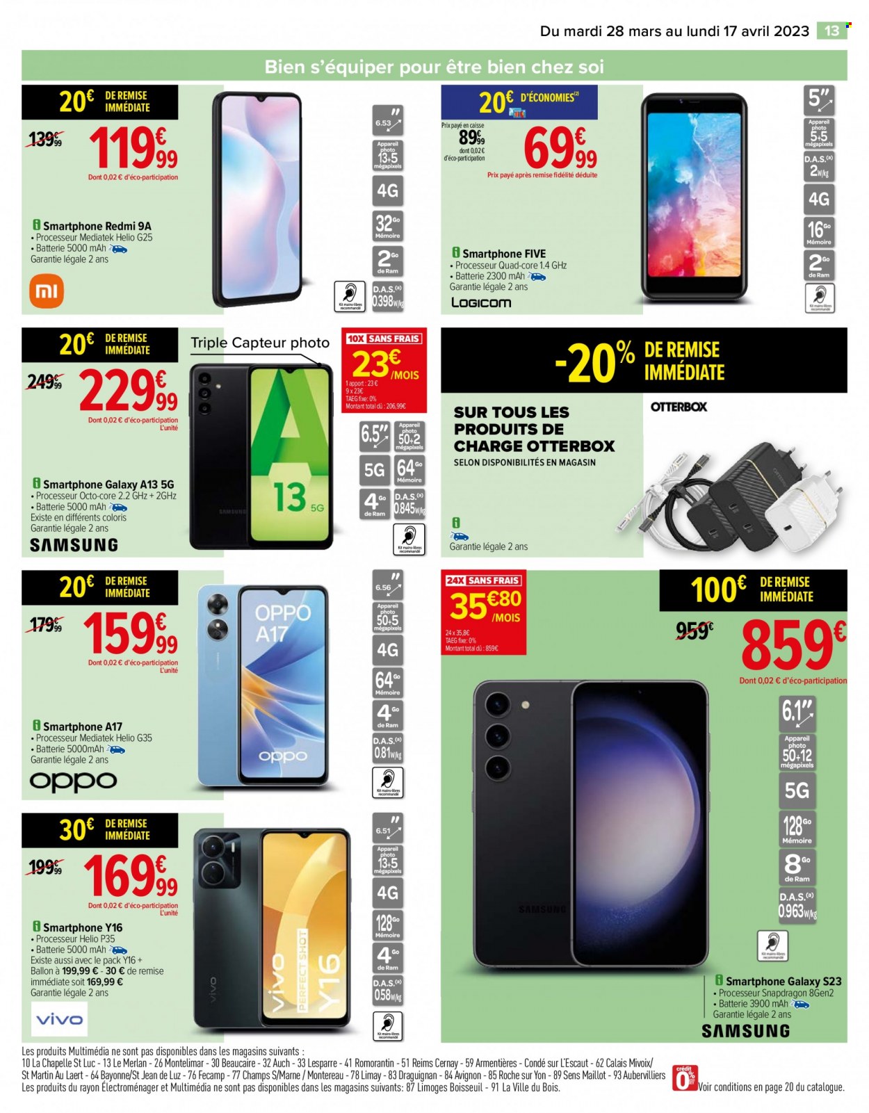 Catalogue Carrefour Hypermarchés - 28/03/2023 - 17/04/2023. Page 13