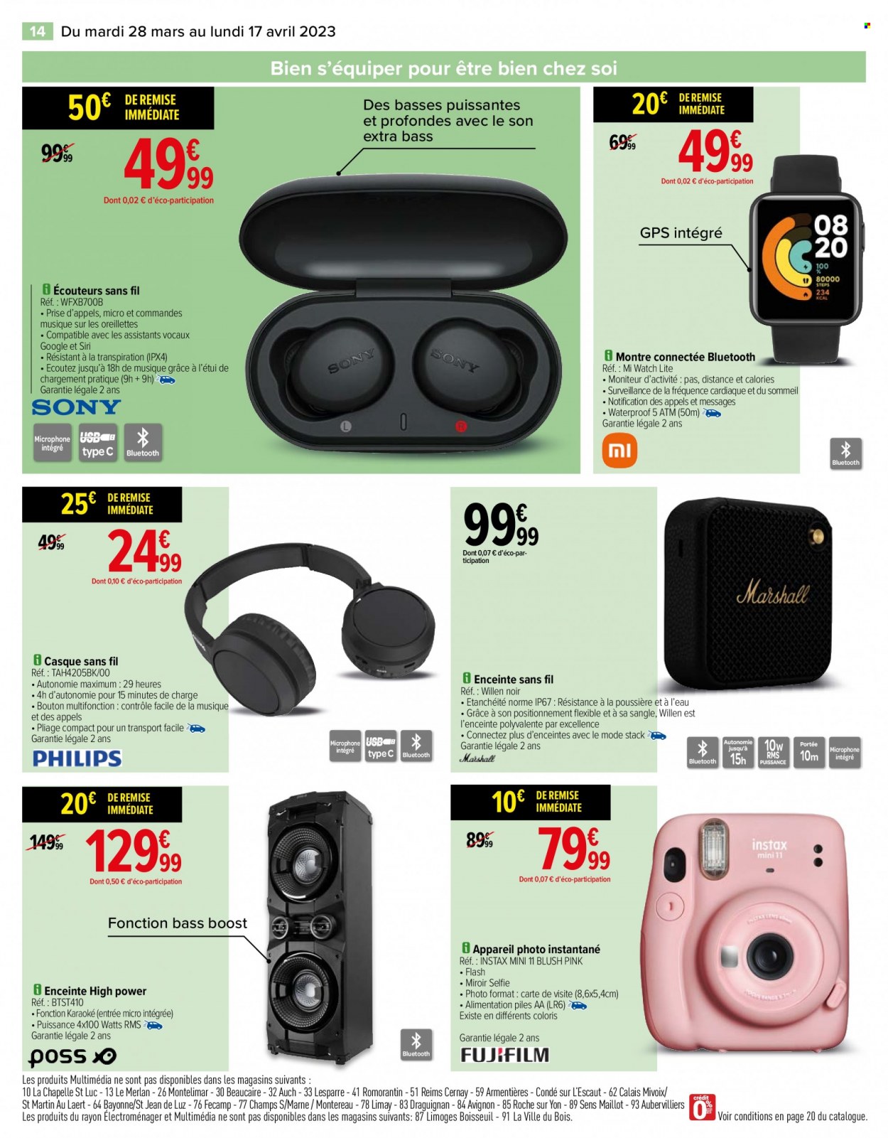 Catalogue Carrefour Hypermarchés - 28/03/2023 - 17/04/2023. Page 14