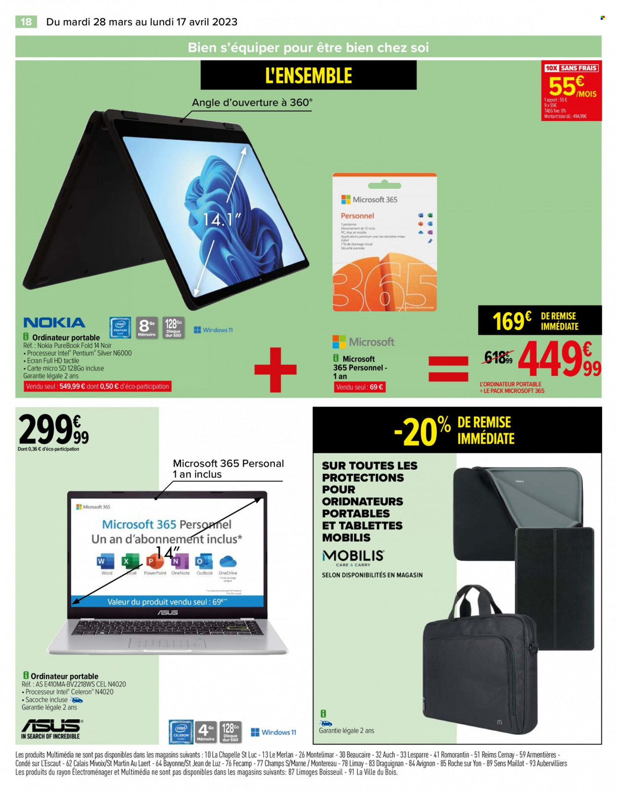 Catalogue Carrefour Hypermarchés - 28/03/2023 - 17/04/2023. Page 18