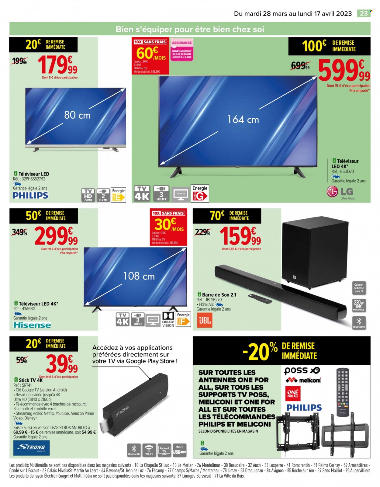 Catalogue Carrefour Hypermarchés - 28/03/2023 - 17/04/2023. Page 23