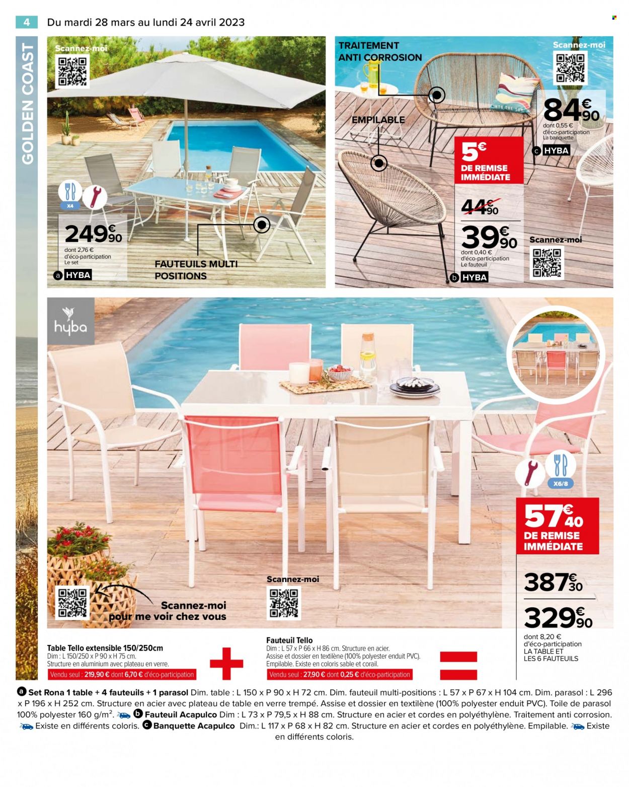 Catalogue Carrefour Hypermarchés - 28/03/2023 - 24/04/2023. Page 4