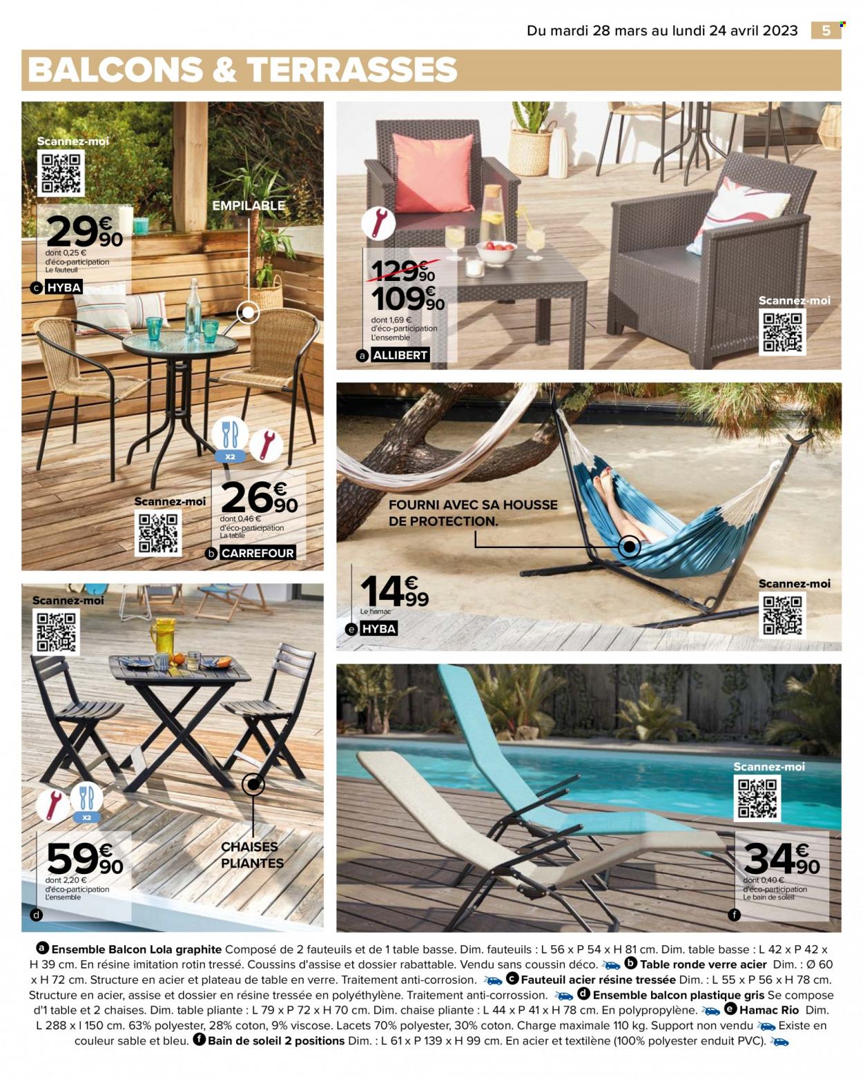 Catalogue Carrefour Hypermarchés - 28/03/2023 - 24/04/2023. Page 5