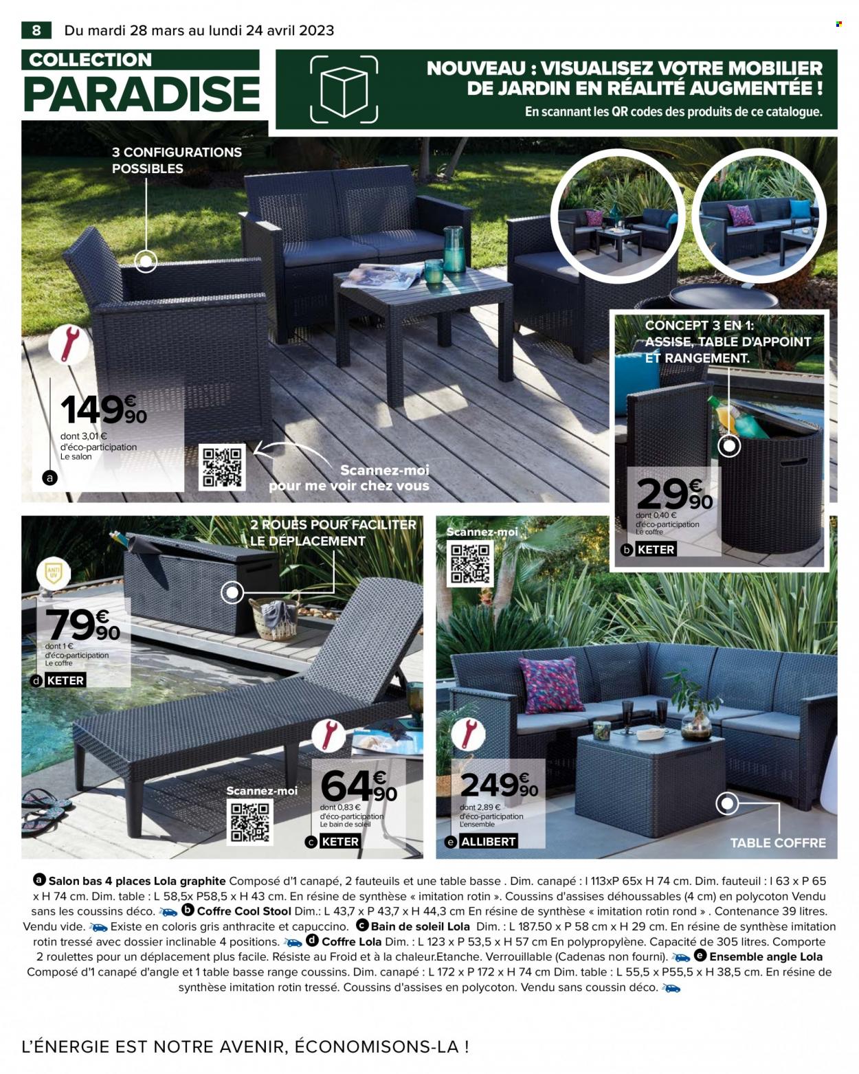 Catalogue Carrefour Hypermarchés - 28/03/2023 - 24/04/2023. Page 8