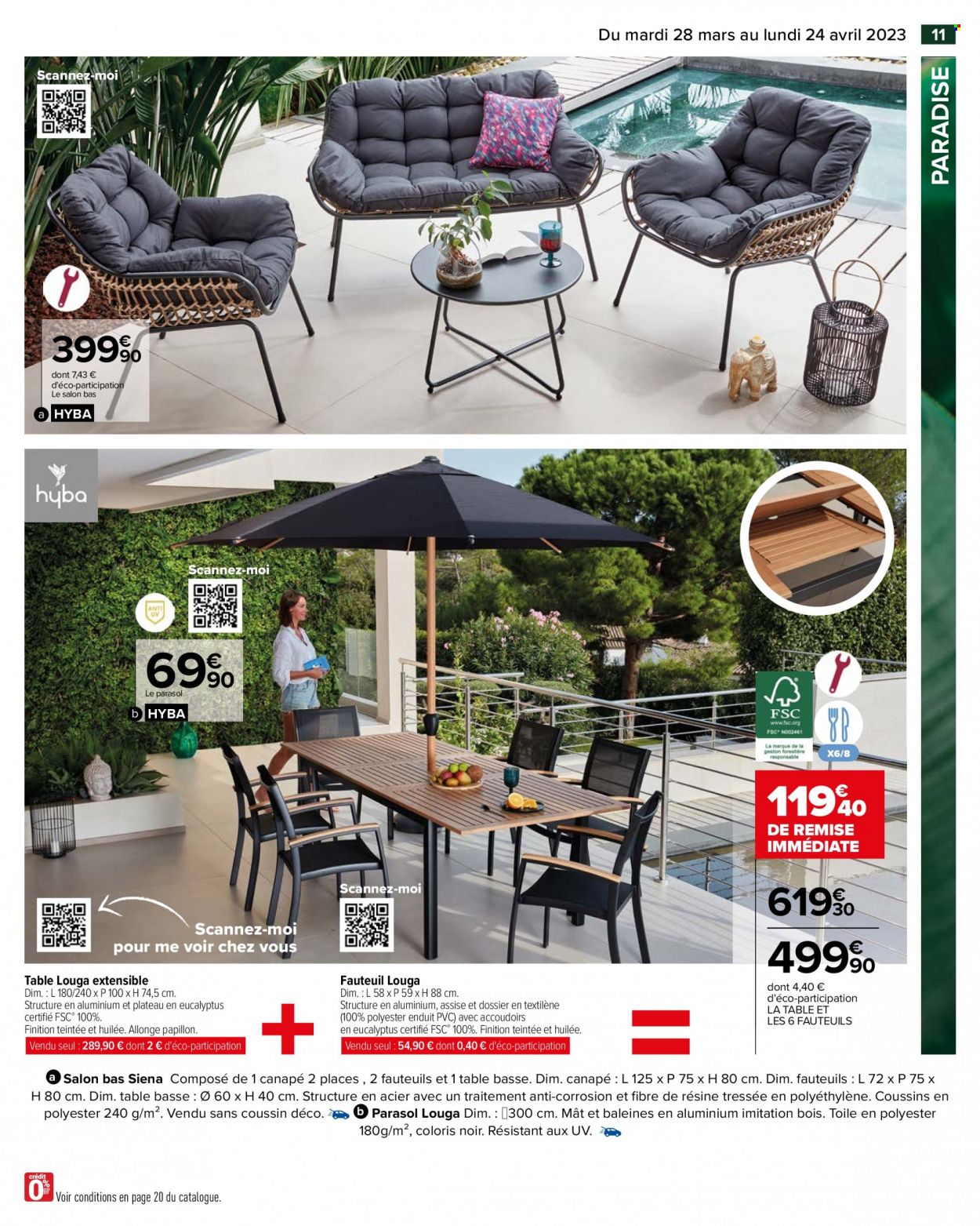 Catalogue Carrefour Hypermarchés - 28/03/2023 - 24/04/2023. Page 11