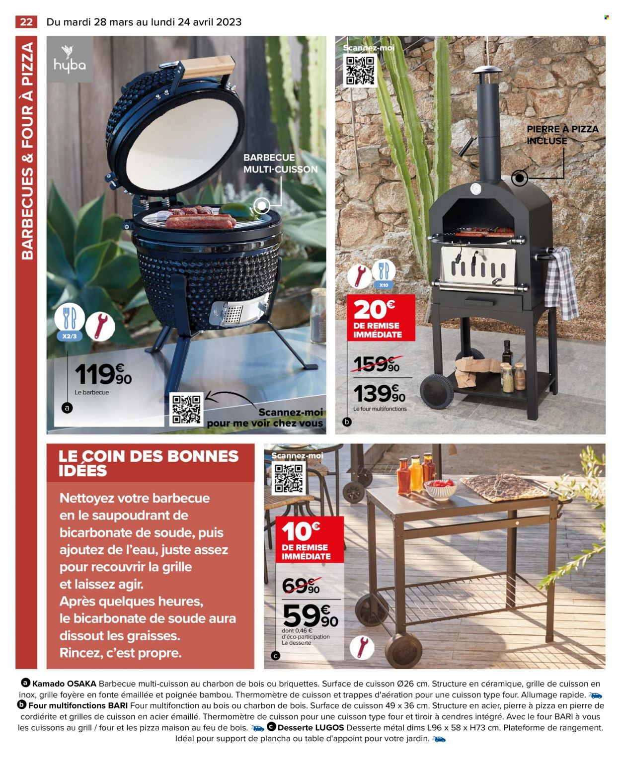 Catalogue Carrefour Hypermarchés - 28/03/2023 - 24/04/2023. Page 22
