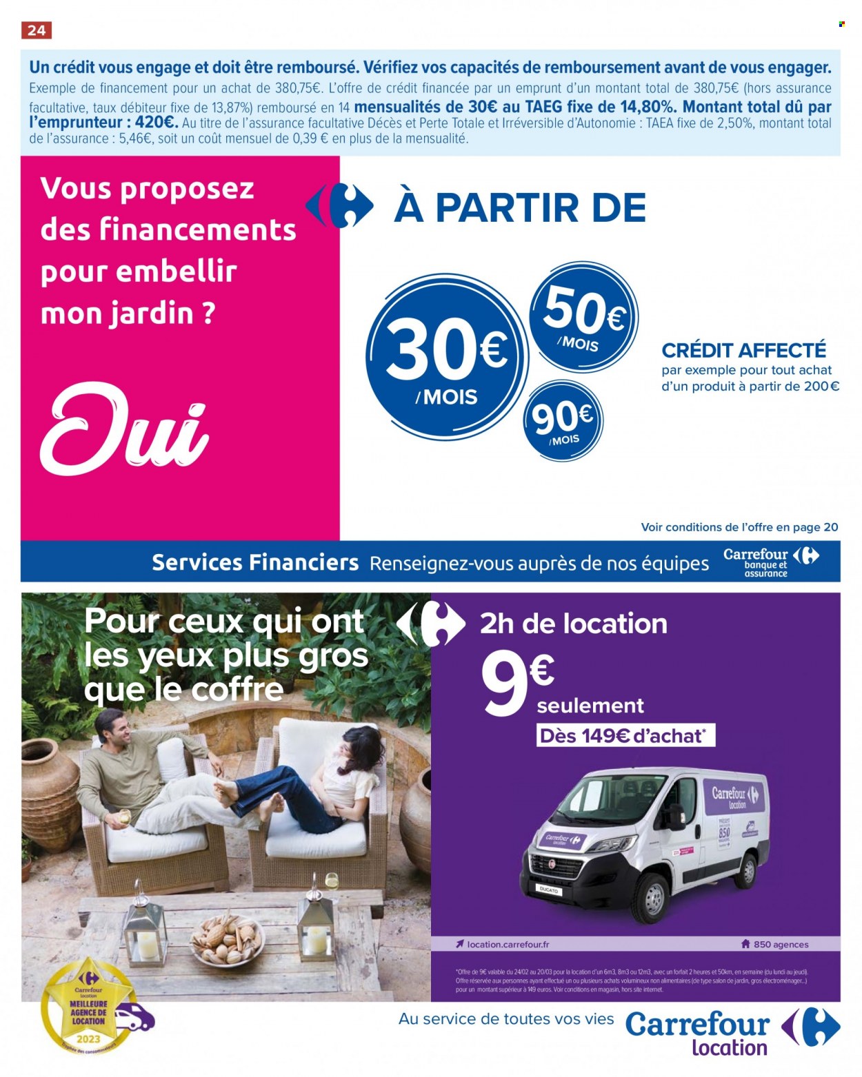 Catalogue Carrefour Hypermarchés - 28/03/2023 - 24/04/2023. Page 24