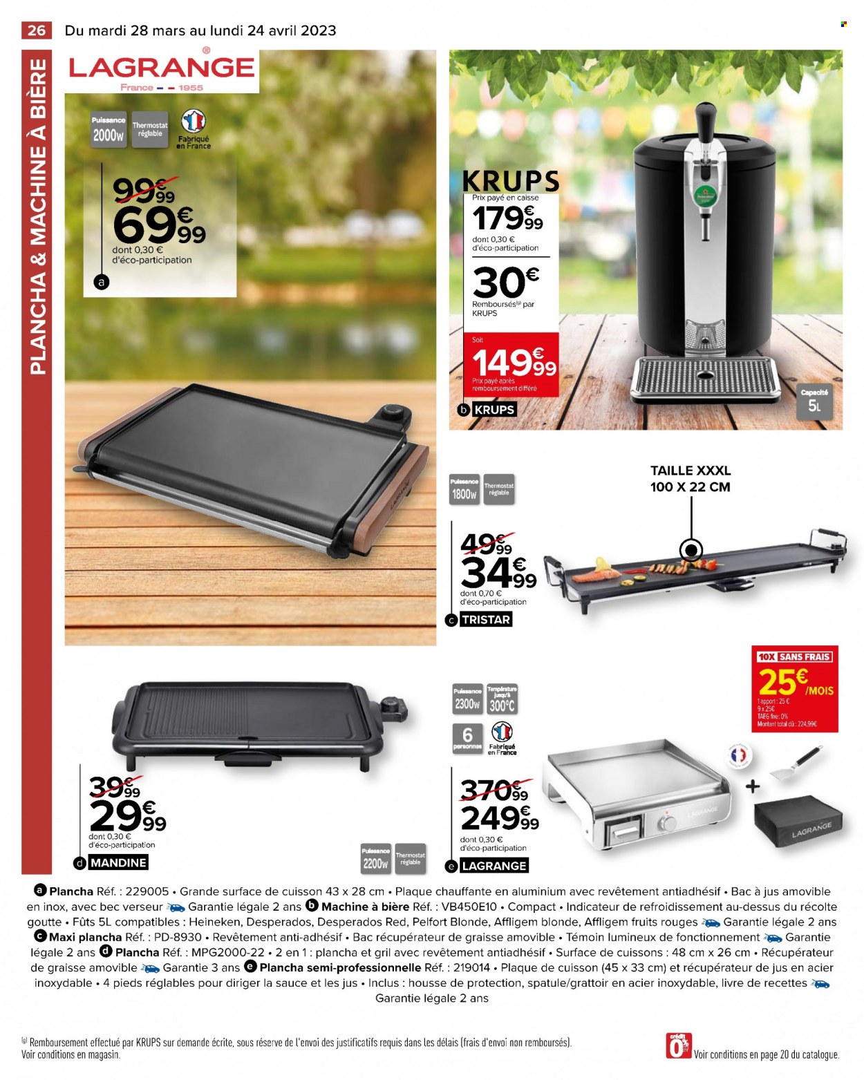 Catalogue Carrefour Hypermarchés - 28/03/2023 - 24/04/2023. Page 26