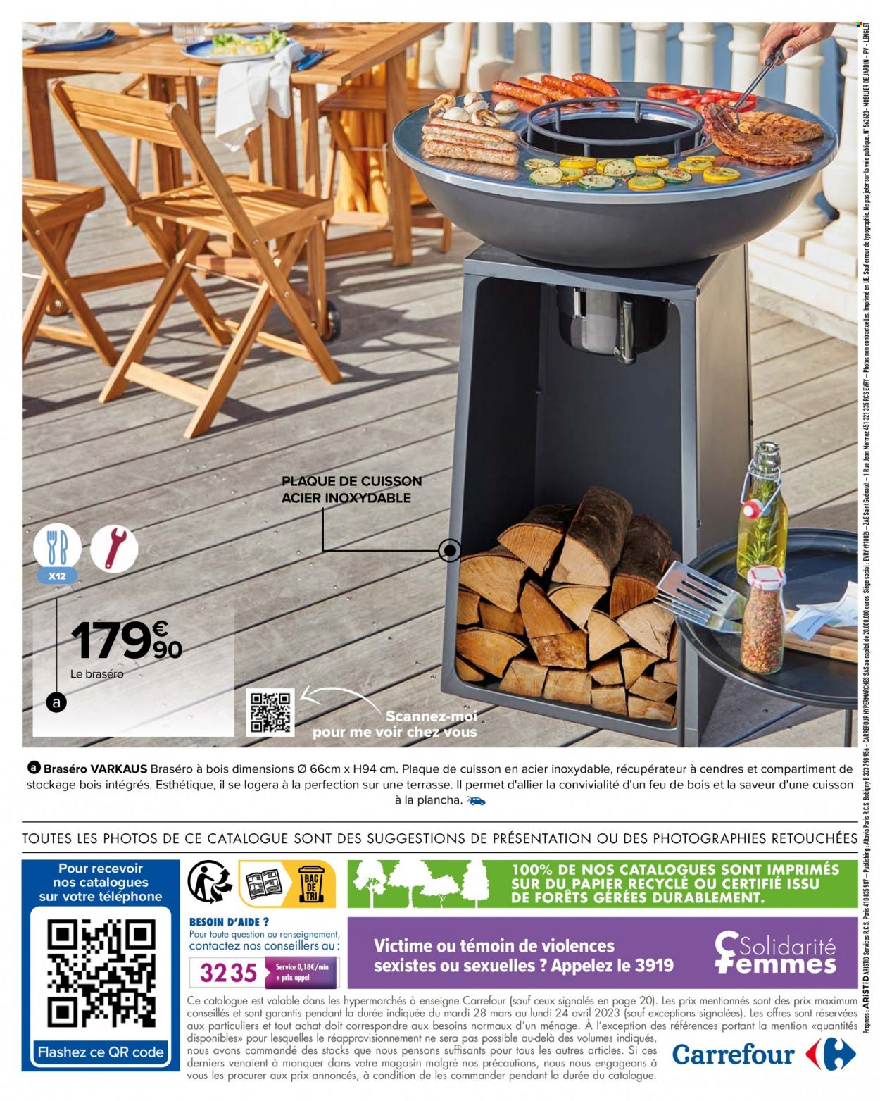Catalogue Carrefour Hypermarchés - 28/03/2023 - 24/04/2023. Page 28