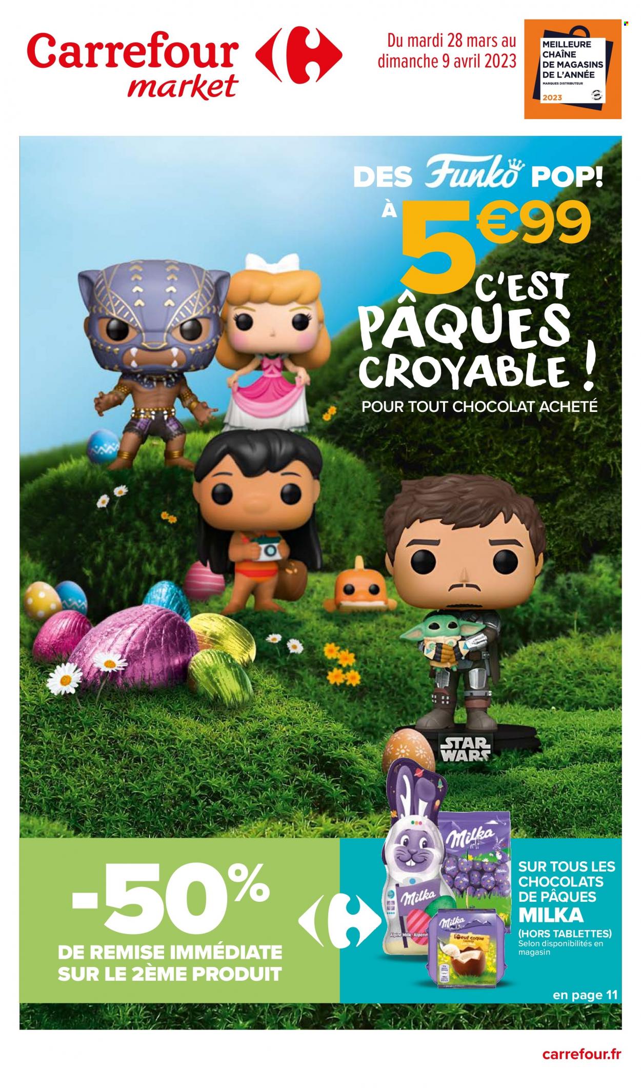 Catalogue Carrefour Market - 28/03/2023 - 09/04/2023. Page 1