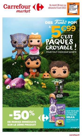 Catalogue Carrefour Market - 28/03/2023 - 09/04/2023.